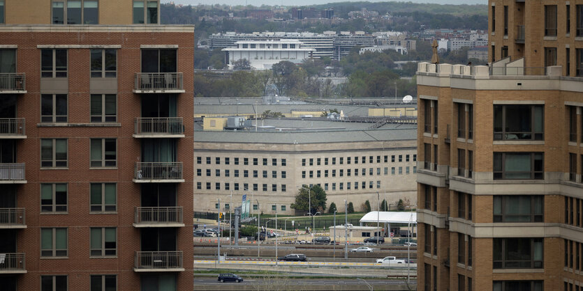 Blick auf Pentagon