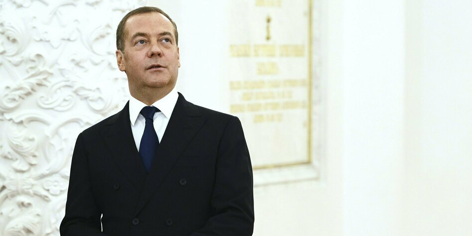 Dmitri Medvedev incites against Ukraine: The agitator from Moscow