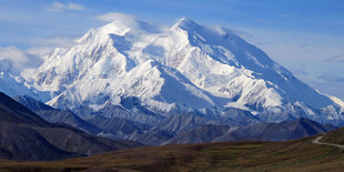 Ansicht des Denali in Alaska