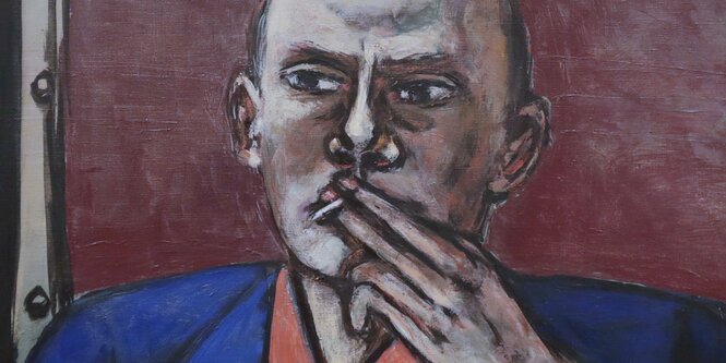 Selbstprotrait von Max Beckmann