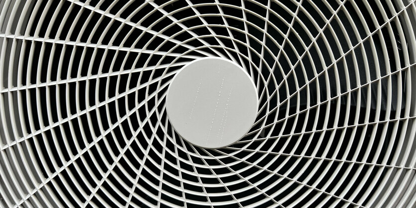 Nahaufnahme eines Ventilators