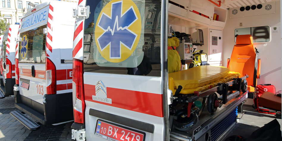 Ukrainian hospitals at war: stroke in air raid alarm