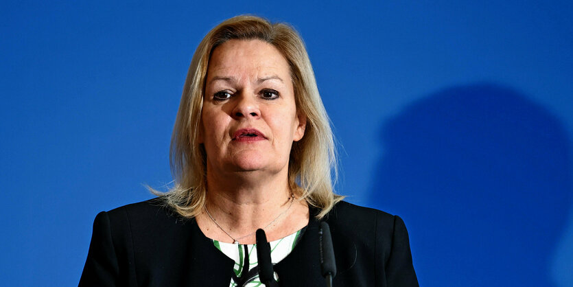 Innenministerin Faeser