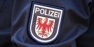 Wappen der Polizei in Brandenburg