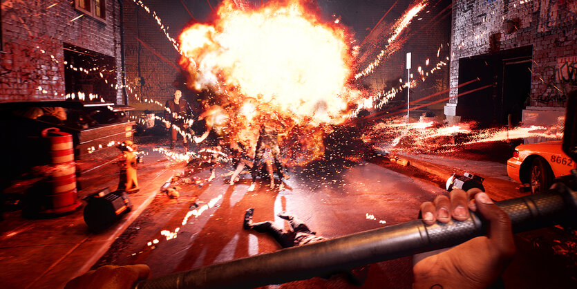 Explosion in Dead Island 2