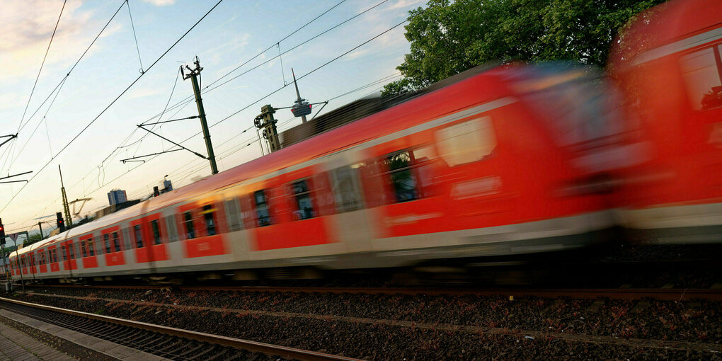 Eine Regionalbahn