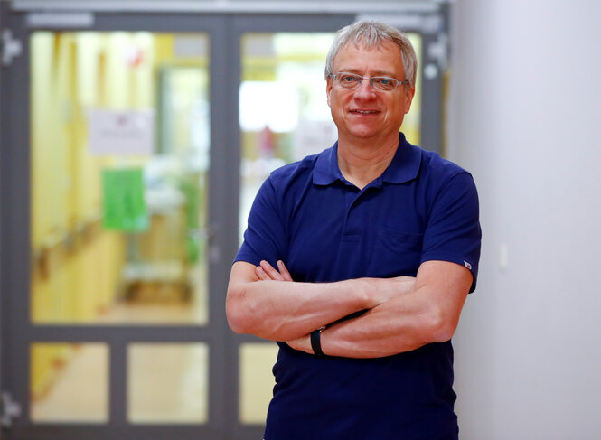 Harald Matthes im Gemeinschaftskrankenhaus Havelhöhe