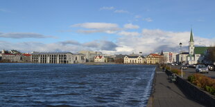 Blick auf Reykjavik