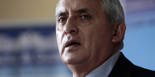 Guatemalas Staatschef Otto Pérez Molina.