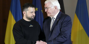 Selenskyj und Steinmeier