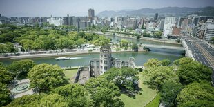 Blick auf Hiroshima