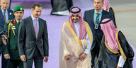 Der syrische Präsident Baschar Al-Assad bei seiner Ankunft in Saudi-Arabien