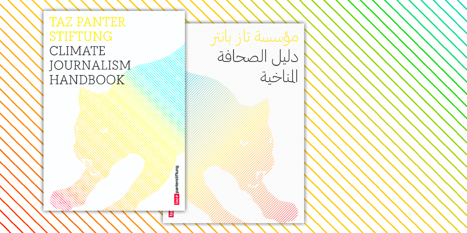 In English and Arabic: Climate Journalism Handbook - taz.de