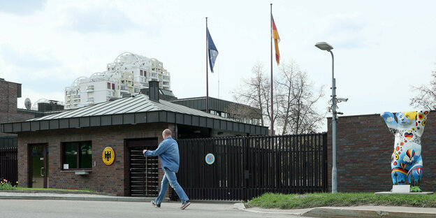 Die deutsche Botschaft in Moskau