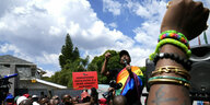 Kundgebung gegen Homosexuellen-Gesetz Ugandas in Südafrika