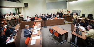 Gerichtssaal im München
