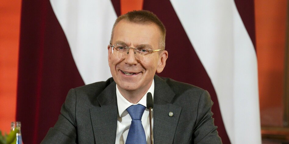Neuer Präsident in Lettland: #proudtobegay in Lettland