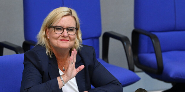 Eva Högl im Bundestag