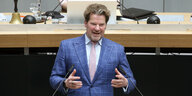 Das Foto zeigt den Chef der CDU-Fraktion im Berliner Abgeordnetenhaus, Dirk Stettner.