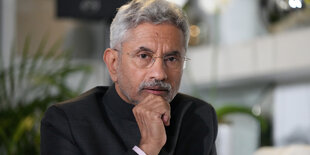 Portrait des indischen Aussenminister Subrahmanyam Jaishankar