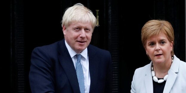 Boris Johnson und Nicola Sturgeon