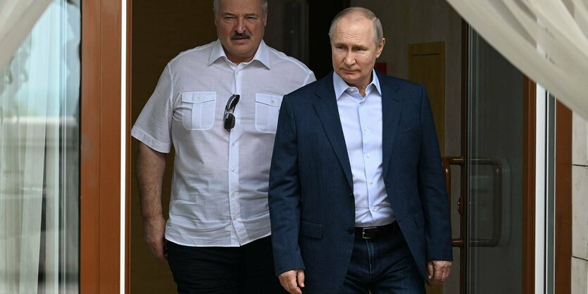 Wladimir Putin und Alexander Lukaschenko