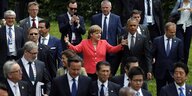 Merkel unter Männern