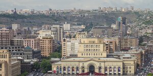 Die Skyline von Jerewan