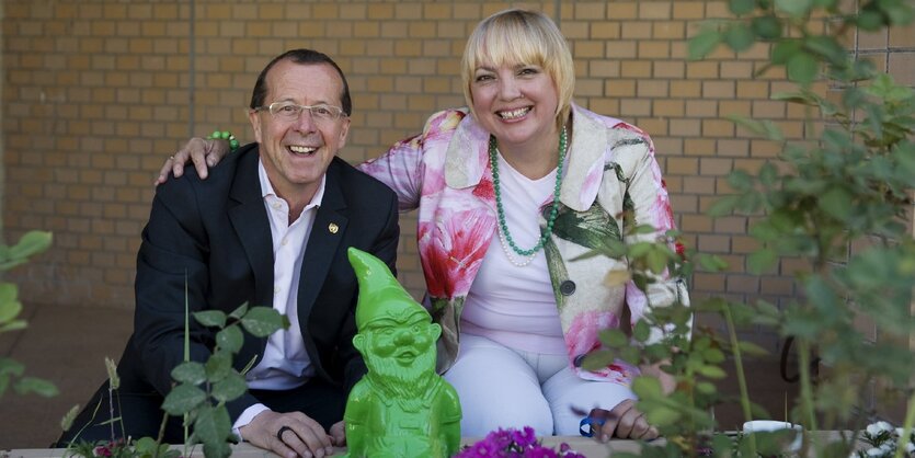 Martin Kobler mit Claudia Roth