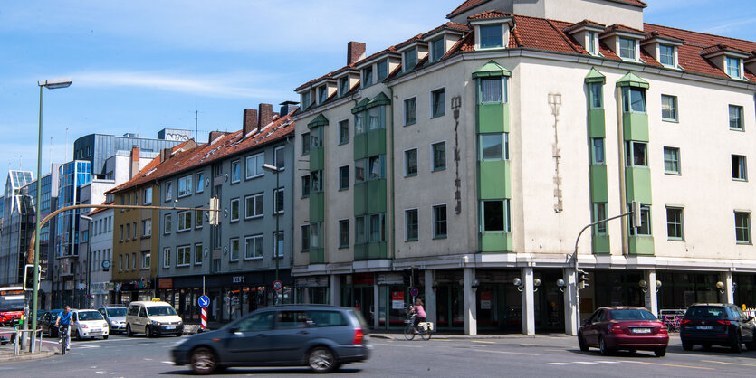 Eine Straßenkreuzung in Osnabrück