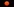 Die Sonne in orange beim Aufgang