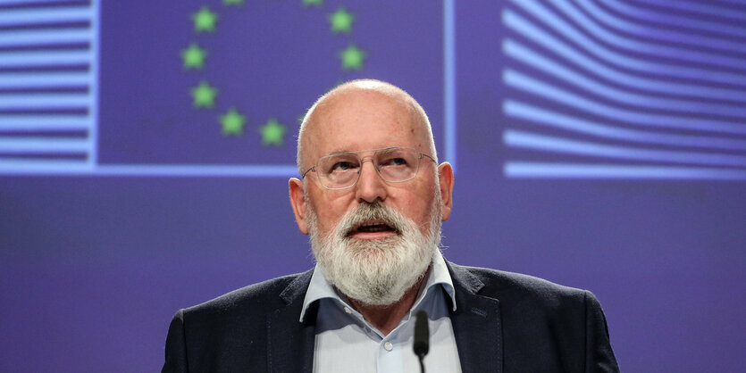 Vize-Kommissar Frans Timmermanns.