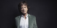 Porträt von Mick Jagger