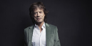 Porträt von Mick Jagger