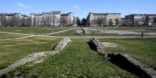 Blick in die Kuhle im Görlitzer Park