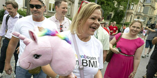 Sportministerin Nancy Faeser (SPD)