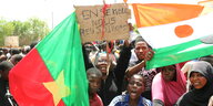 Pro-Putsch-Proteste im Niger