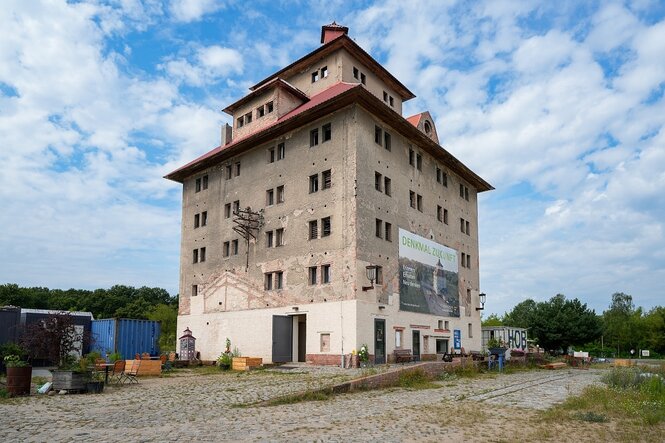 Der Kornspeicher in Hobrechtsfelde