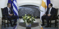 Griechischer und zypriotischer Präsident.