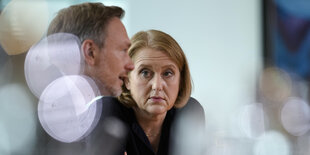 Finanzminister Lindner und Familienministerin Paus