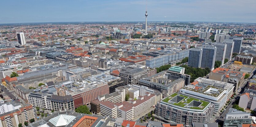 Blick auf Berlin