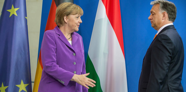 Merkel reicht Orban die Hand
