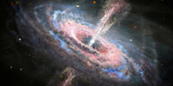 Illustration einer Galaxie