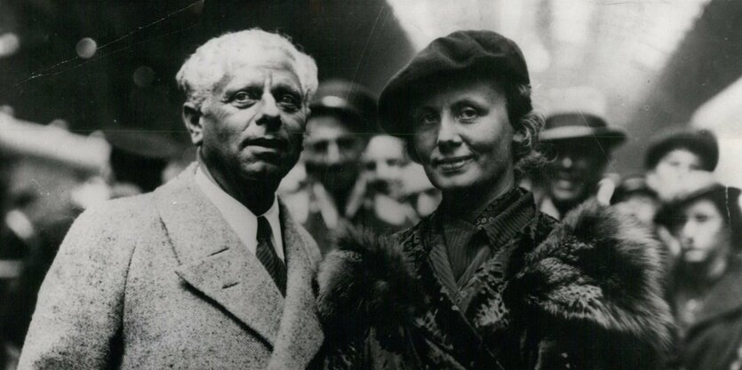 Porträt Max Reinhardt und Helene Thimig