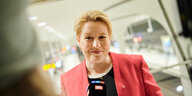 SPD-Landeschefin Franziska Giffey