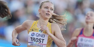 Katharina Trost bei der WM 2022