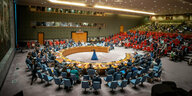 Der Saal des UN-Sicherheitsrates