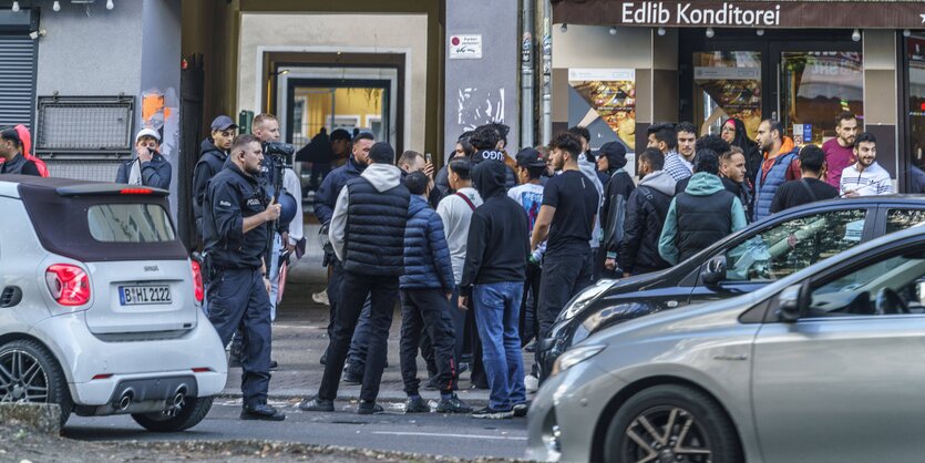 Solidaritätsbekundungen für die Hamas am Wochenende in Berlin-Neukölln