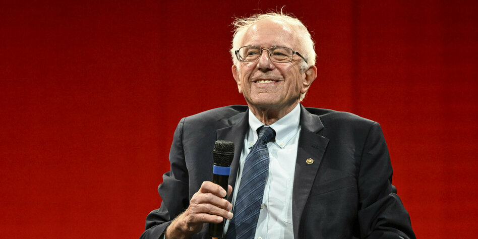 Bernie Sanders in Berlin: Wilder Ritt durch die Verhältnisse