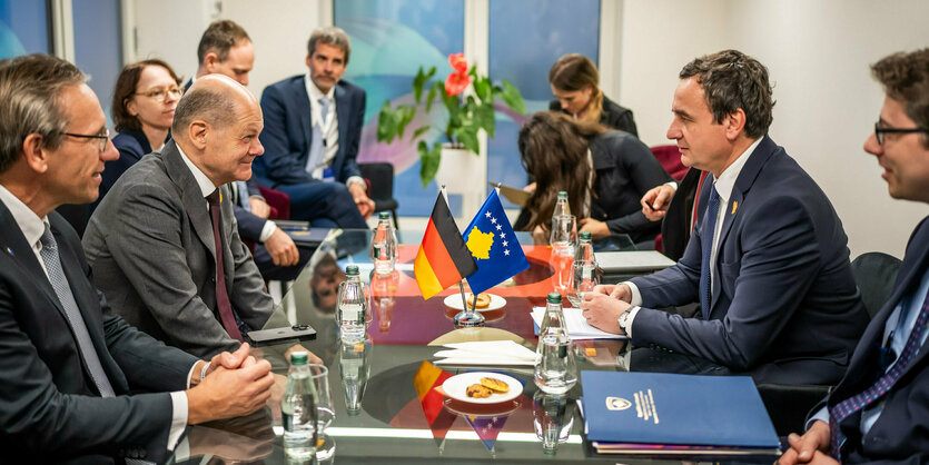 Scholz beim Westbalkan Gipfel